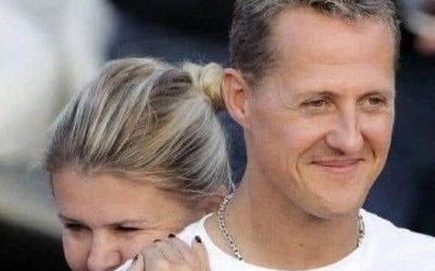Michael Schumacher et sa femme Corinna Betsch.