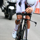 Un cycliste lors d'un Tour de France.