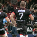 Des joueurs d'Oyonnax.