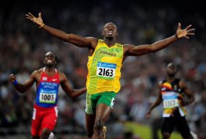 Usain Bolt, recordman mondial du 100 et 200 m.