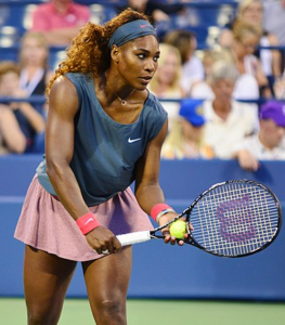 Serena Williams lors de l'US Open 2013