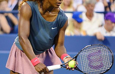 Serena Williams lors de l'US Open 2013