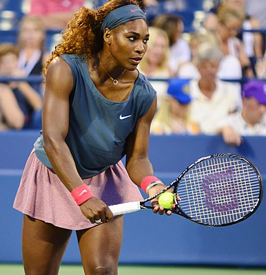 Serena Williams lors de l'US Open 2013