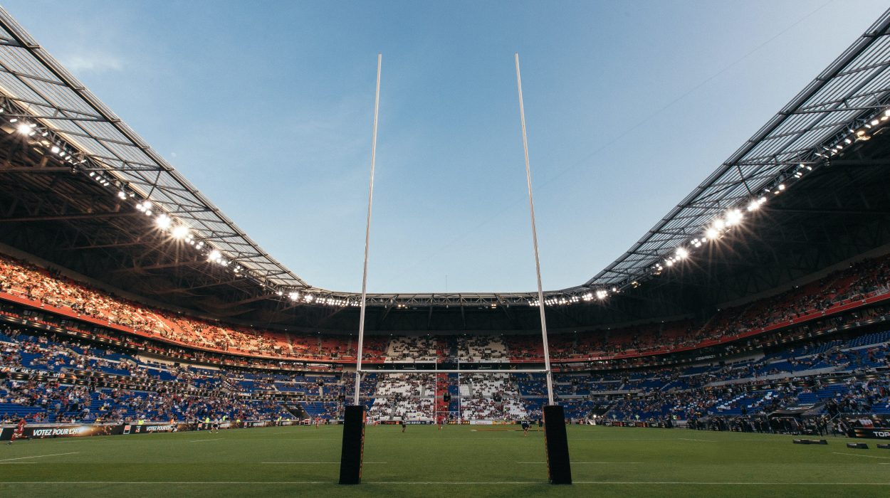 Stade de Lyon, demi final Top 14 France.