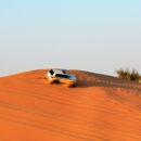 Un rallye dans le désert émirati.
