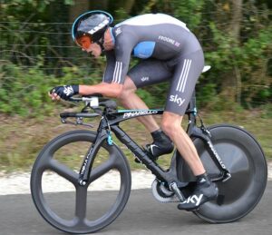 Christopher Froome lors du Tour de France 2012.