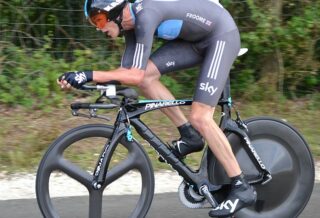 Christopher Froome lors du Tour de France 2012.