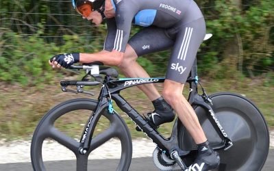 Christopher Froome lors du Tour de France 2012.