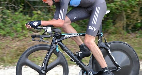 Christopher Froome lors du Tour de France 2012.