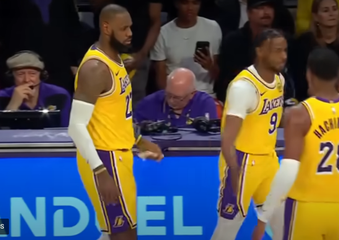 LeBron et Bronny James