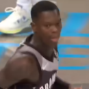 Dennis Schröder avec les Nets.