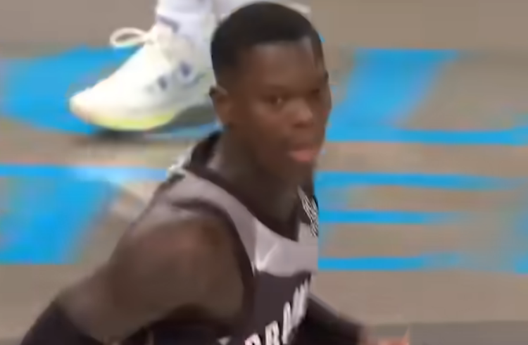 Dennis Schröder avec les Nets.